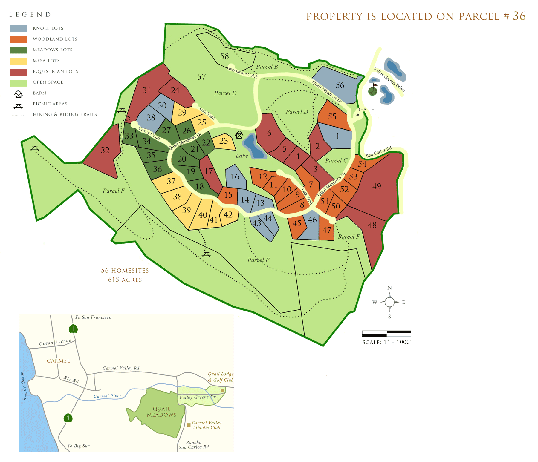 Quail Meadows, Prestigious, Private Neighborhood